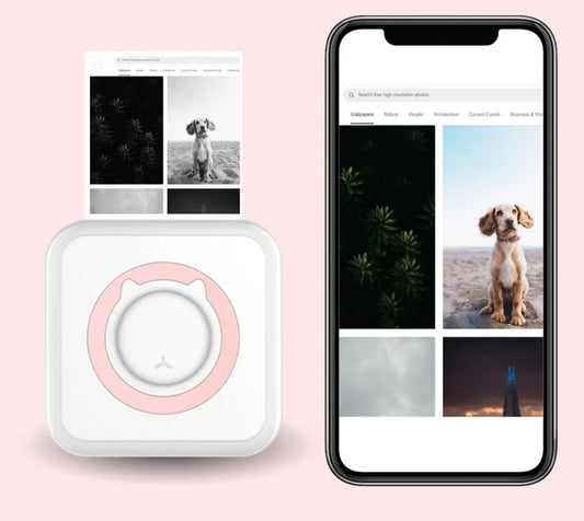 PrintyGo - Mini impresora térmica portátil sin tinta